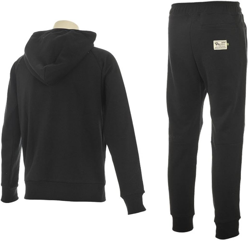 DALPONTE ブラック スウェットパーカー パンツセット Amazon.co.jp: DalPonte(ダウポンチ)ドライストレッチスウェットジップ